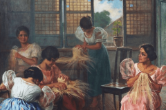 Fabian-de-la-Rosa_Women-Weaving-Hats