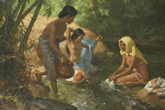 Fernando-Amorsolo_An-Afternoon-Bath