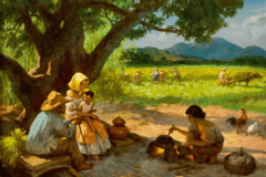 Fernando-Amorsolo_Noonday-Meal